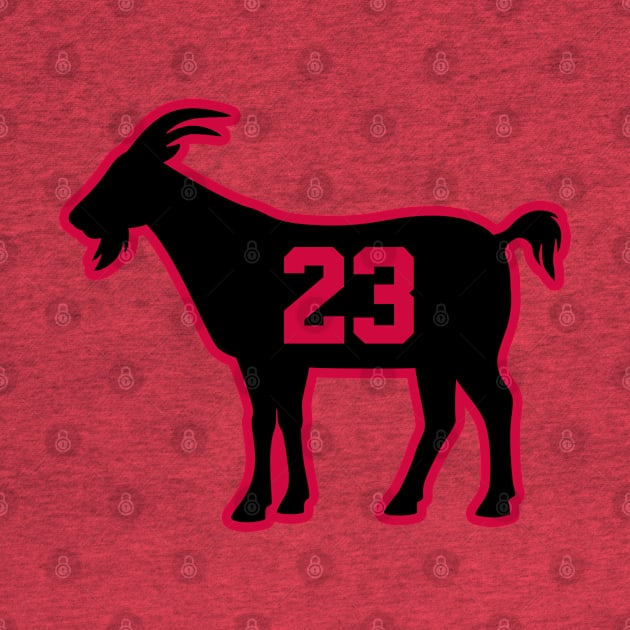 CHI GOAT - 23 - Red by KFig21